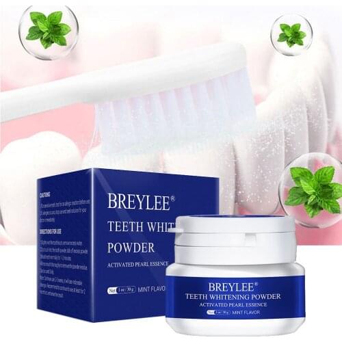 30G Teeth Whitening Powder Pearl Essence Protecting Gums Freshen Breath Cleaning Tooth Dirt Remove Plaque Stains Teeth Care