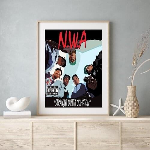 Canvas Poster NWA Wall Art Painting Posters and Prints Nordic Wall Pictures for Home Decor No Frame