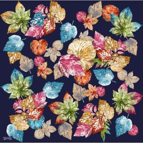 REYYAN SILK TEXTURED OYALIK WRITING PATTERN-14662-RENK-11