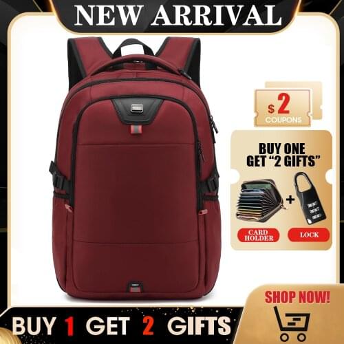 2020 New Waterproof Man Backpack Fit 17inch Laptop USB Charging Women Oxford Travel Male Vintage School Bag Mochila