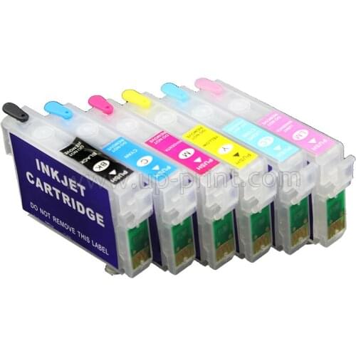 T0981 empty Refillable ink cartridge for Epson Artisan 700 800 710 810 600 725 835 837 730 printer with ARC chips