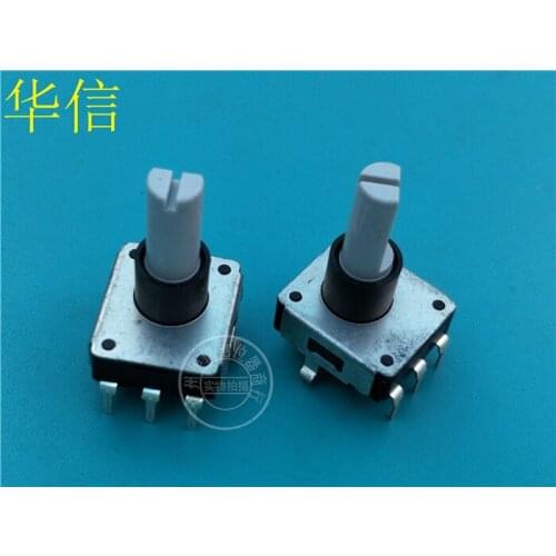 Type EC16 Vertical Encoder with Stepping 12 point Grey handle length 20MM switch