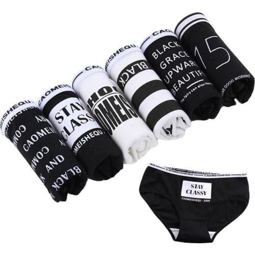 6 Pcs/Lot Womens Underwear Panties Cotton Briefs Seamless Calcinhas Underpants Girls Lingeries Ladies Shorts Panty For Women