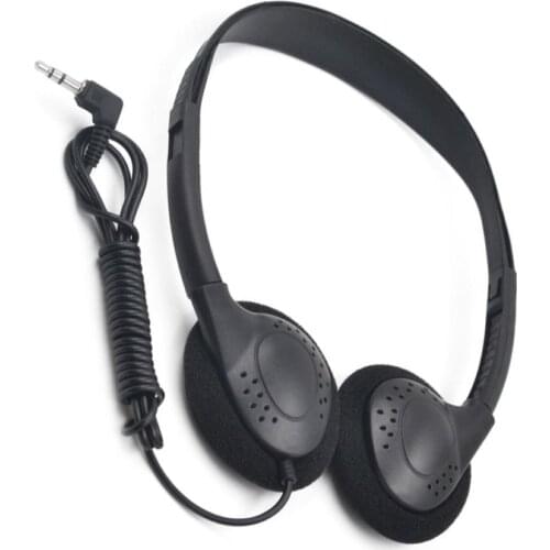 Universal 3.5mm Plug Soft Earmuff Music HiFi Gaming Wired Headset Headphone