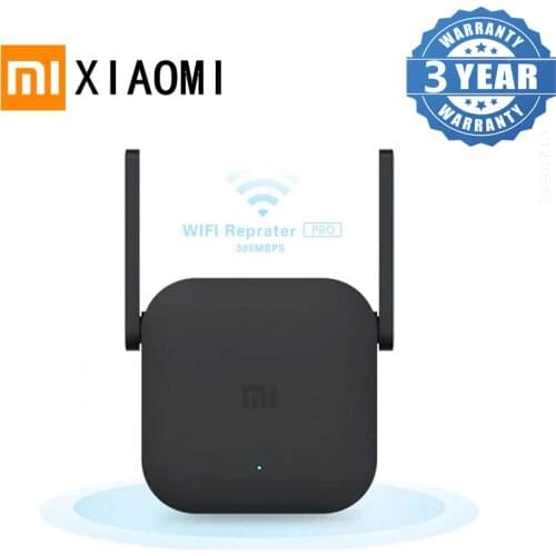 Xiaomi WiFi Router Amplifier Pro 300M Network Expander Repeater Signal Overlay Wireless Range Extender 2 External Antennas