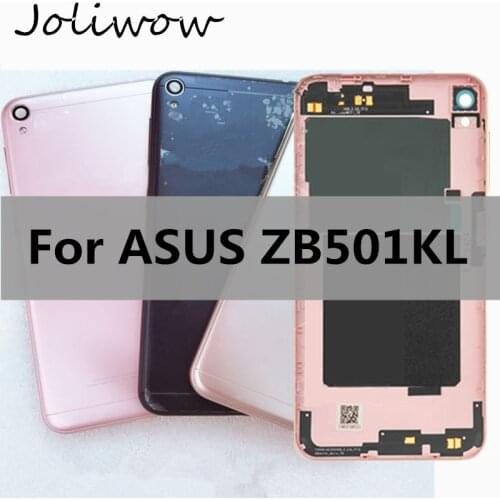For ASUS Zenfone Live ZB501KL Back Battery Cover Door Housing case with Volume Power Button Camera Lens Rear parts Replacement