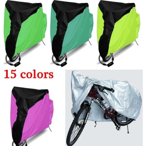 Outdoor Rain Dust Protector Anti-UV Waterproof Bike Bicycle Cycling Garage Cover Rain Snow Dust Sunshine Protective Motorcycle