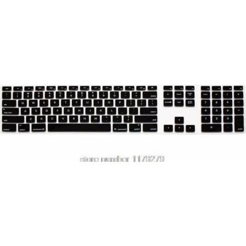 G6 Keyboard Cover Film Skin Protector for Apple imac Desktop PC Wired Keyboard High Quality US Version