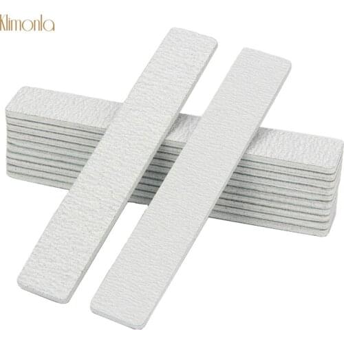 25pc 100/180 Square Nail Art Manicure Salon Files Sanding Buffing Blocks UV Gel Polish Nail Buffers Sandpaper Nail Tools Set Kit