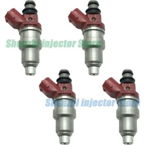 4pcs Fuel Injector Nozzle For TOYOTA 4SFE OEM:23250-74130 23209-74130 2325074130 2320974130