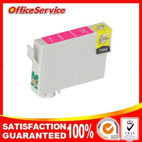 4pk Magenta replacement ink cartridge T0803 for epson stylus photo R265 printer