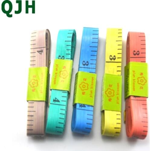5 PCS Household Ruler 59" Cloth Dieting Tailor Cross-Stitch Multi-function Leather Ruler DIY Sewing Tools 150CM Lenghth