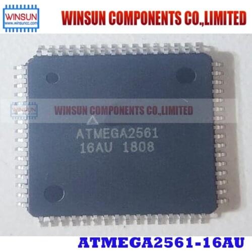5pcs/lot ATMEGA2561-16AU QFP64 ATMEGA2561 In Stock Brand New Original