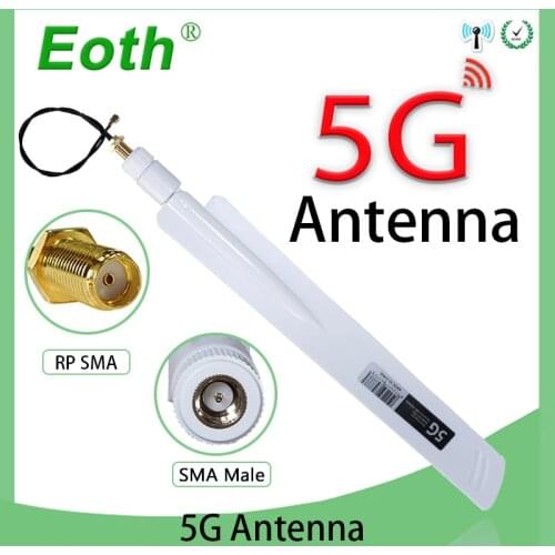 5g wifi antenna 600-6000MHZ PBX ROUTER antena booster modem IOT MALE 12dbi longo signal router wi-fi wireless 21cm Pigtail Cable