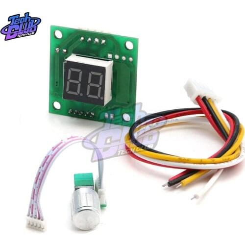 DC 6-28V PWM DC Motor Speed Controller Automatic Regulator ControlVoltage Module 2A With Switch Potentiometer