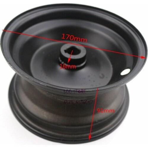 Free shipping 6 inch rims good quality aluminue ATV 145 / 70-6 ATV front tire rims Off-road vehicles, wheel hub