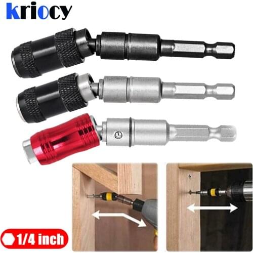 1/4 "Hex Magnetic Ring Screwdriver Bits Drill Hand Tools Drill Bit Extension Rod Quick Change Holder Drive Guide Screw Drill Tip
