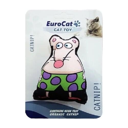 EuroCat Cat Toy Super Mouse White 400047354