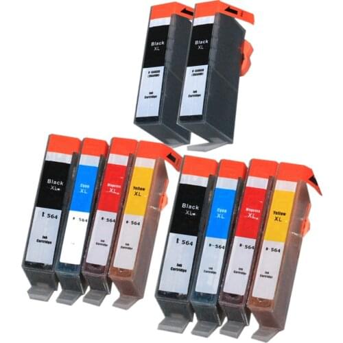 BLOOM 10Pack 364XL Compatible Ink Cartridge Replacement for HP 364 xl Photosmart B010a B110a B110c B110e B111a Officejet 4620