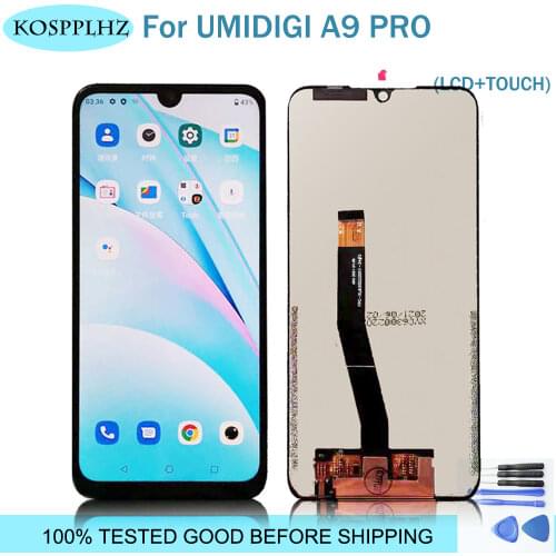 KOSPPLHZ 100% new + Tested For Umidigi A7 Pro A7Pro LCD Display + Touch Screen Digitizer Assembly Replacement 6.3 Inches Parts