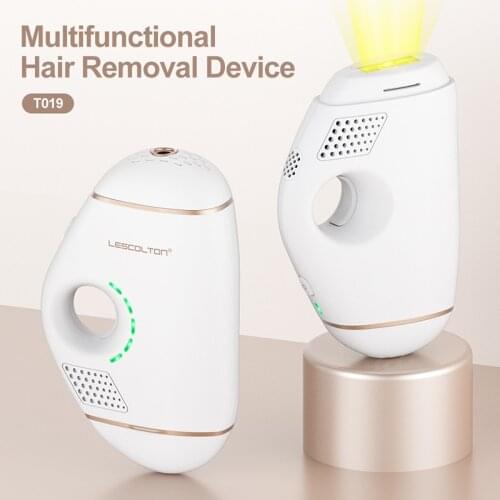 Lescolton Professional Permanent IPL Laser Depilator 600000 Flashes Hair Removal Machine Painless Photoepilator For Women Men