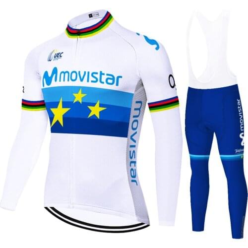 Movistar Summer Spring Maillot Jersey Masculino Conjunto Uniforme Equipo Ropa Ciclismo Hombre Mallot Ciclismo Hombre Verano