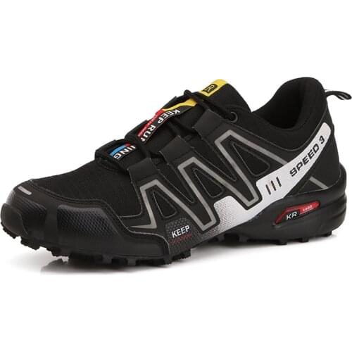 Large size mens shoes, outdoor hiking shoes, comfortable, versatile, breathable, fashionable and wear-resistant sneakers