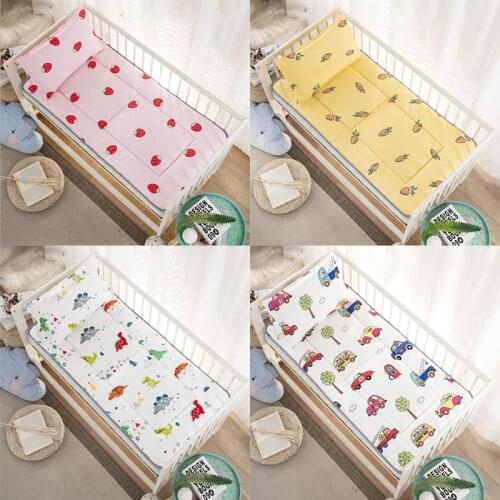 100% Cotton crib fitted sheets soft baby bed mattress covers print Newborn toddler bedding set kids mini cot sheet
