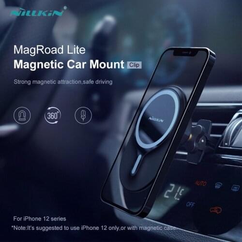 NILLKIN 360 Magnetic Car Phone Holder for Car Air Vent Mount Phone Holder Stand for iPhone Samsung Mobile Phone Holder