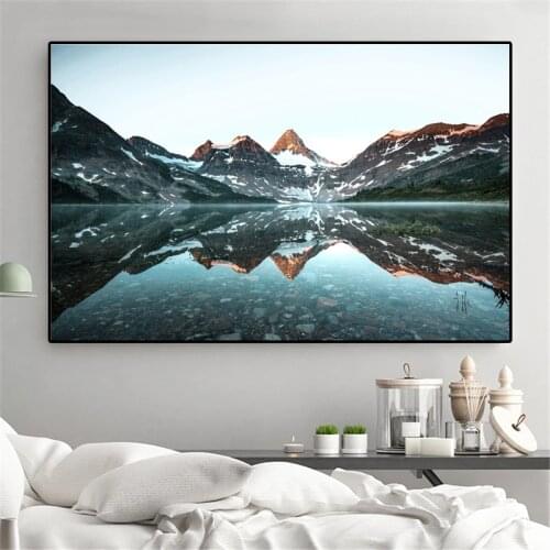 Lake Surface Landscape Canvas Painting for Living Room Wall Art Posters Prints Modern Bedroom Home Decoration Pictures