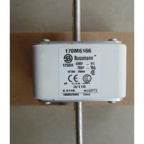 Fuses: 170M6167 1400A 690V / 170M6217 1400A 690V aR