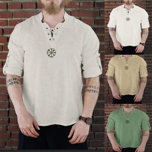 SIPERLARI Mens Linen Shirts