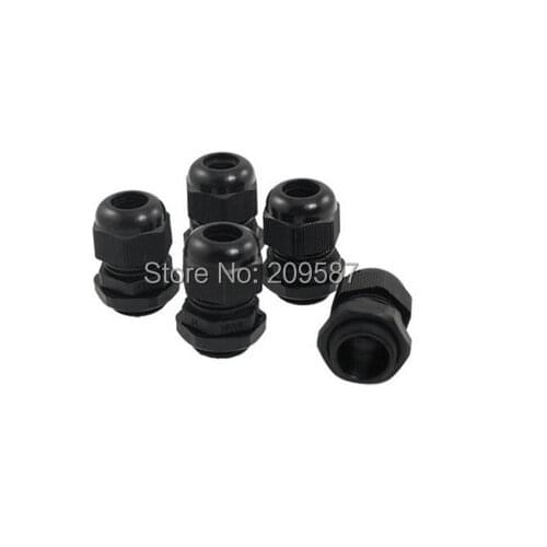 10pcs Metric Thread Nylon Electric Cable Waterproof Cable Gland M18*1.5