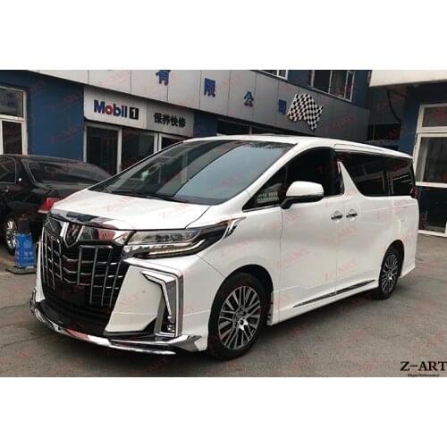Z-ART 2019 body kit for Alphard 2015-2018 new body kit for Alphard refit tuning body kit retrogit body kit