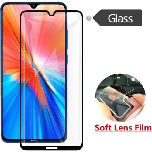 Tempered Glass For Redmi Note 8 2021 Note 8pro Screen Protective HD Front Glass Film Camera Soft Lens Film For Redmi Note 8T