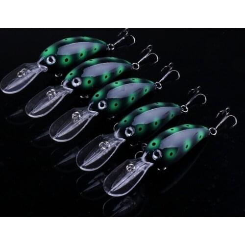 Hot 10Pcs 10cm 13.8g Crank Fishing Lure Hard Artificial Bait Crankbait Floating Wobblers Pesca Pike Trolling Swimbait