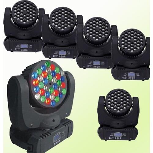 6pcs/lot High brightness 36x3W led beam moving head lights/RGBW linear dimmer led moving head/dj disco party lighting