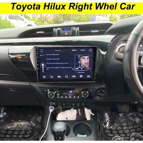 64GB Android 10.0 Screen 2Din Car Multimedia GPS For Toyota Hilux Revo 2016 2017 Autoradio BT Navigation Stereo Head Unit Radio