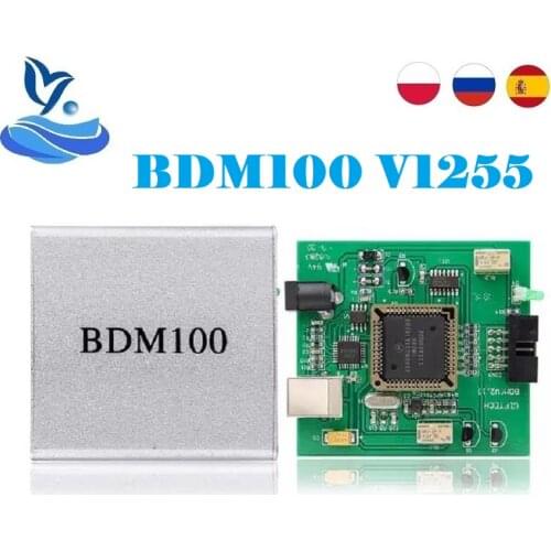 BDM100 V1255 Professional ECU Flasher Chip Tuning Programmer Interface BDM 100 ECU Flasher Code Reader OBDII Diagnostic Tool
