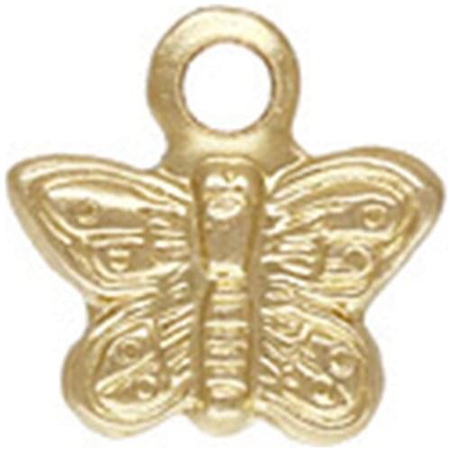Beadsnice Glod Plated Pendant Blanks Luxury Dainty Retro Small Handmade Fairy Wings Jewelry ID 41085
