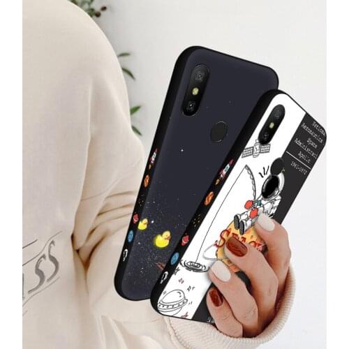 Side Print Phone Case For Xiaomi Redmi Note 3 4 Pro 4X 5A Prime S2 Y2 Space Astronaut Back Cover For Redmi 5 Plus 6 6A GO