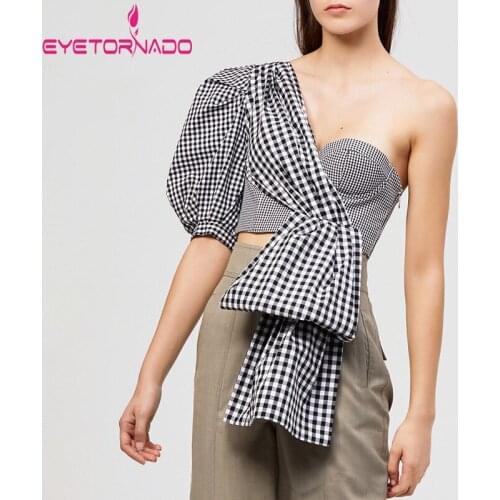 Женские рубашки с коротким рукавом EyeTornado China At AliExpress