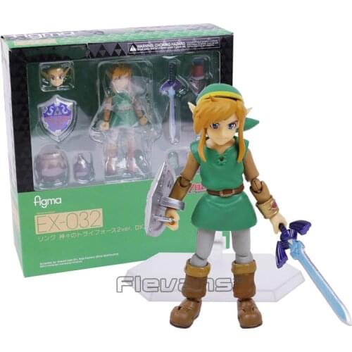 Link Figma EX-032 / Figma 284 PVC Action Figure Collectible Model Toy 2 Types