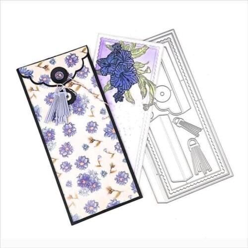 Envelope Box Metal Cutting Dies for DIY Scrapbooking Album Paper Cards Decorative Crafts Embossing Die Cuts