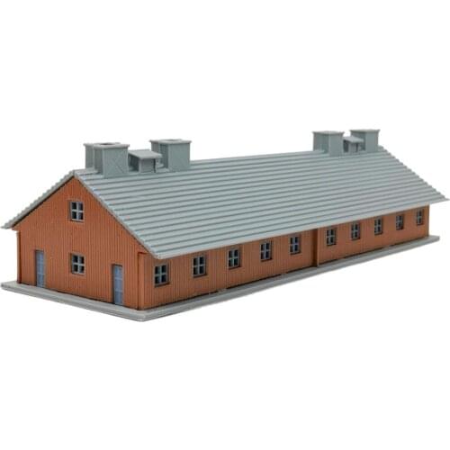 Outland Models Military Barrack 167mm long Z Scale 1:220