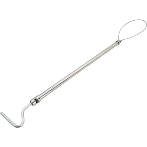 2pcs Farm animals Long distance Baoding pig equipment longboom set pig the beast Stainless steel long rod set of pig Guinea Pigs