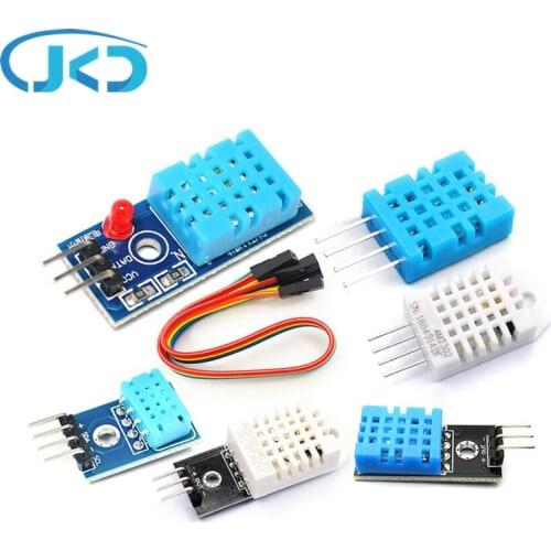 DHT22 AM2302 DHT11/DHT12 AM2320 Digital Temperature Humidity Sensor Module Board For Arduino Ultra-low Power High Precision 4pin