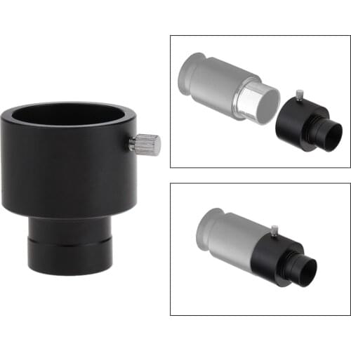 Full Metal 0.965" to 1.25-inch Telescope Eyepiece Adapter -24.5mm to 31.7mm