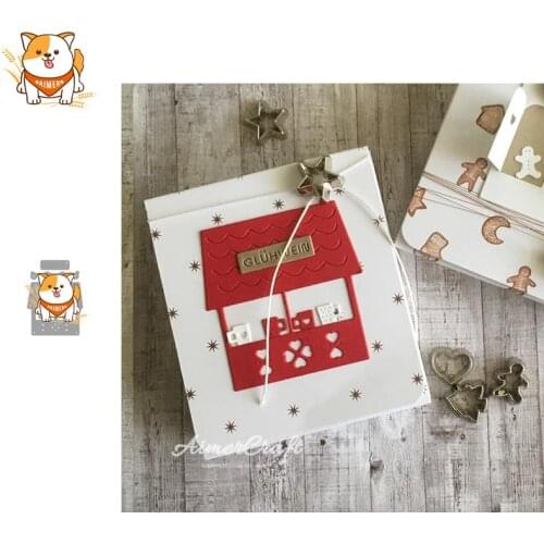 House Series Metal Cutting Dies Scrapbooking Stencil DIY Decorative Craft Embossing Die Cuts Card Making New Dies For 2019