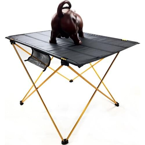Table Camping Picnic Practical Folding Ultralight Supplies Oxford Outdoor Aluminium Alloy